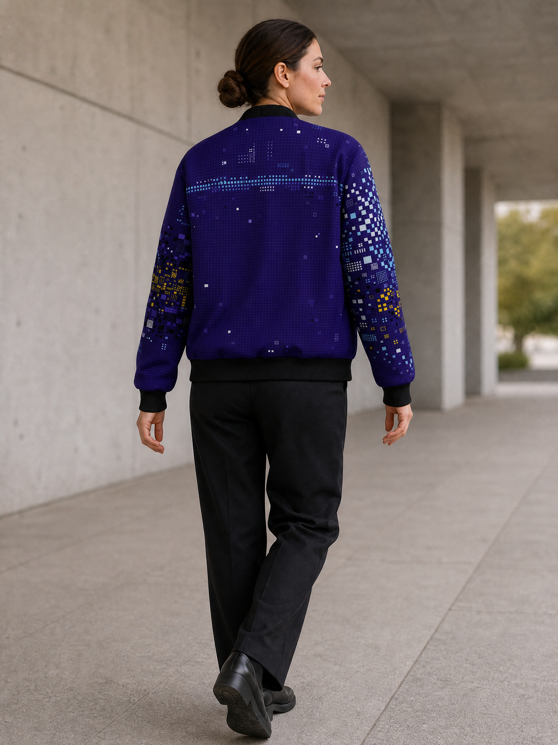 KROWN Ladies Bomber | Static Bloom — Winter 2027