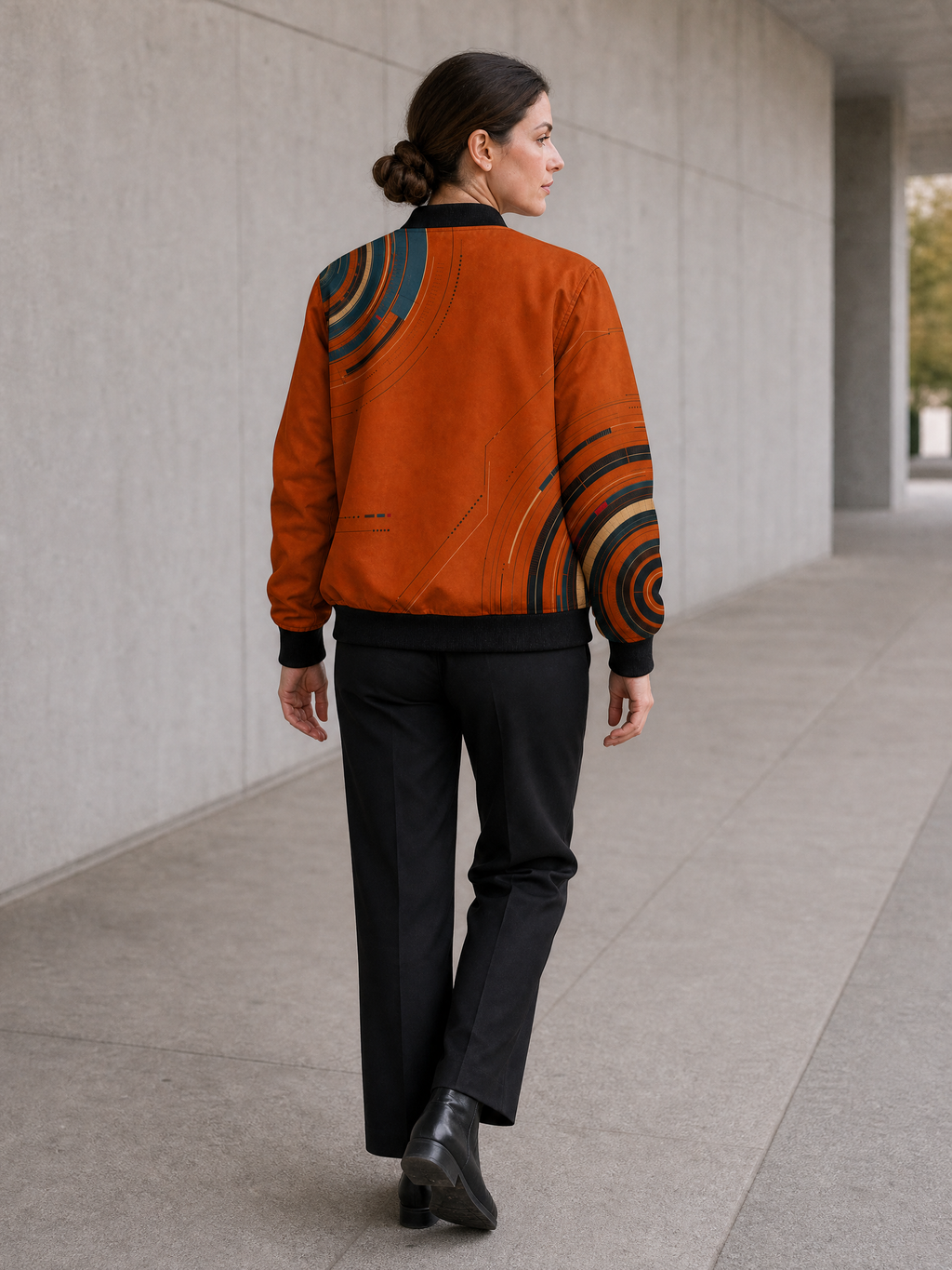 KROWN Ladies Bomber | Orbit Weave — Winter 2027