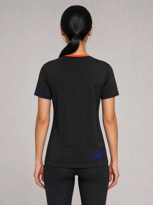 KROWN Cut and Sew T-Shirt | Night Frequency — Women’s
