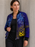 KROWN Ladies Bomber | Static Bloom — Winter 2027