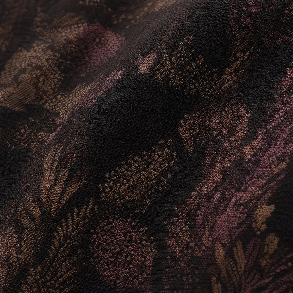 KROWN Wrap Dress | Dark Botanical — Archive