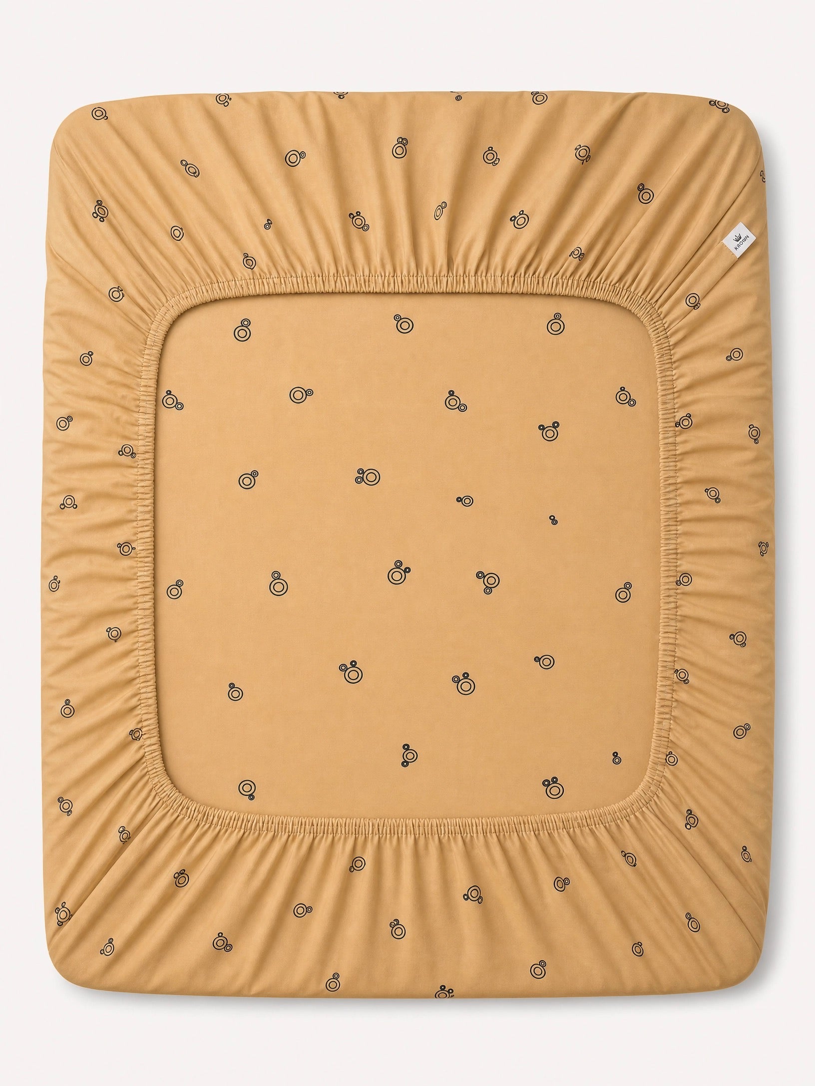 The Families | Fitted Sheet · 100% Organic Cotton Sateen