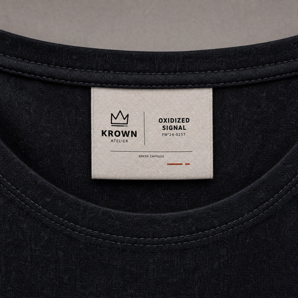 KROWN T-Shirt Dress | Ink Bloom — Dress Capsule