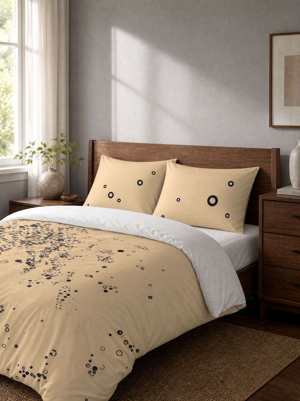 Thirteen Remaining | Duvet Set · 100% Organic Cotton Sateen