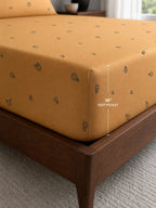 The Families | Fitted Sheet · 100% Organic Cotton Sateen