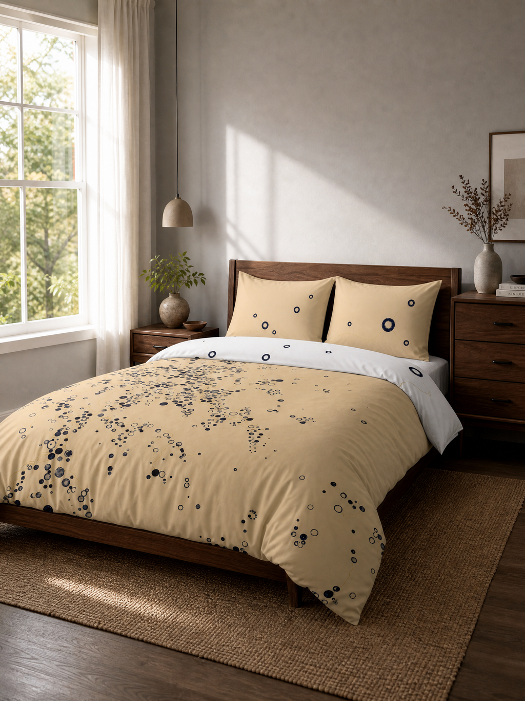 Thirteen Remaining | Duvet Set · 100% Organic Cotton Sateen