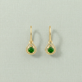 North Star | Diopside Drop Earrings
