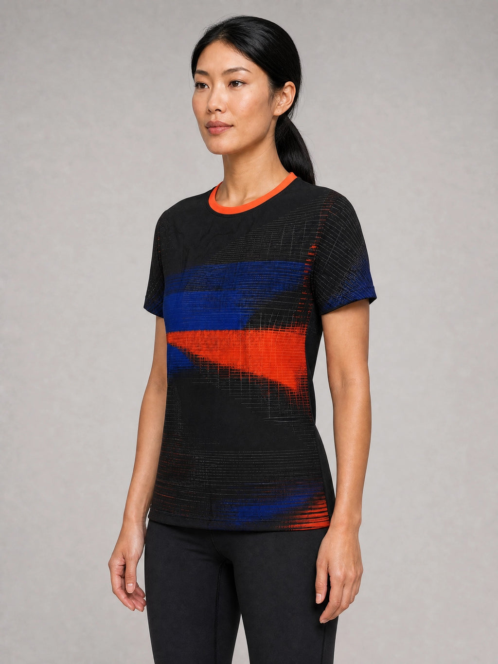 KROWN Cut and Sew T-Shirt | Night Frequency – Damen