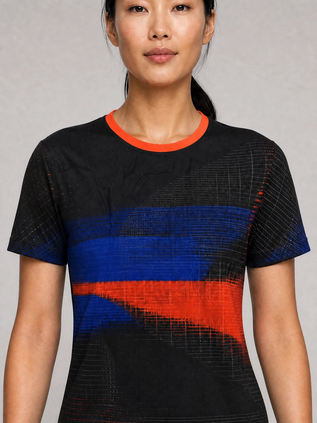 KROWN Cut and Sew T-Shirt | Night Frequency – Damen
