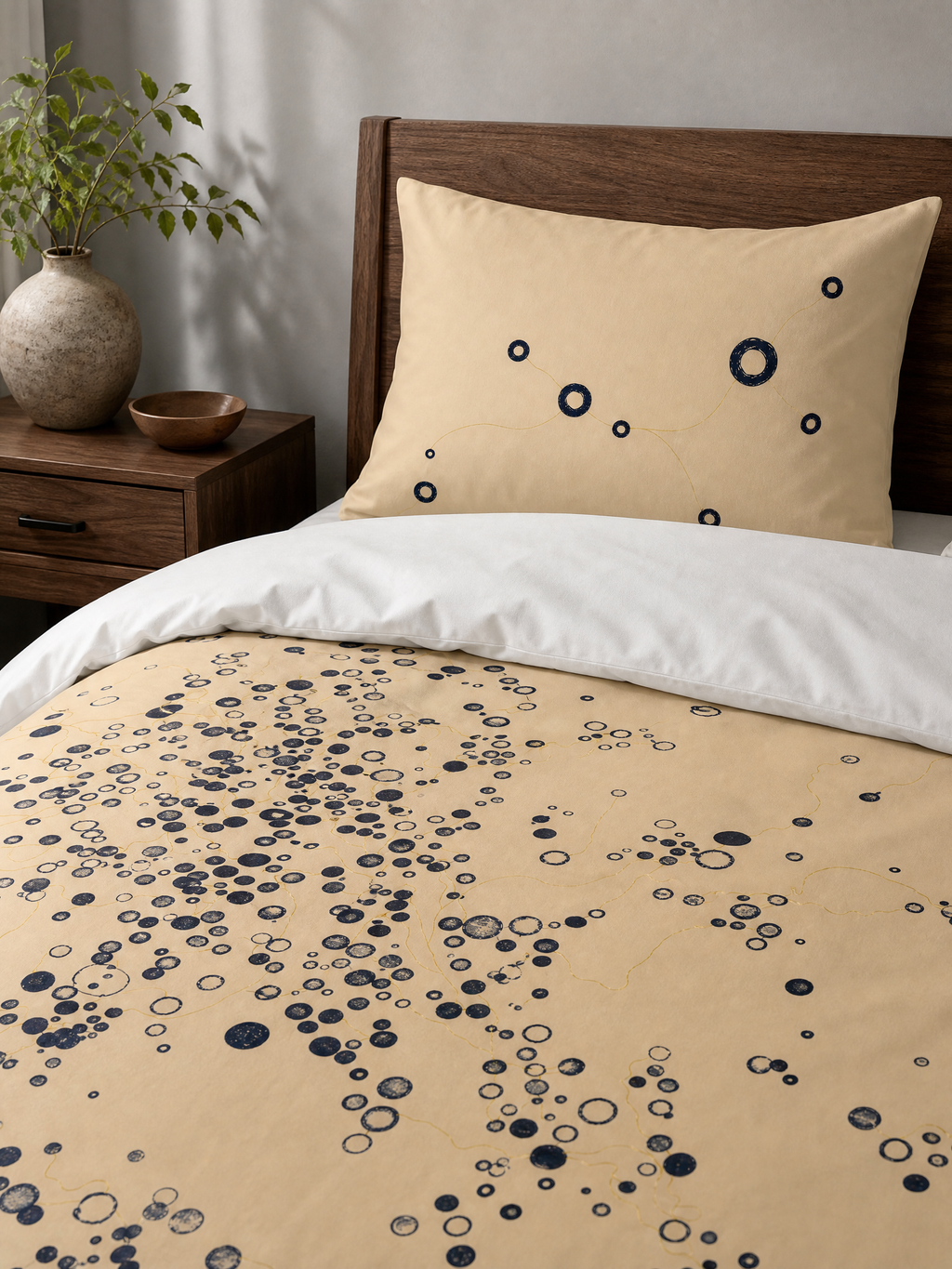 Thirteen Remaining | Duvet Set · 100% Organic Cotton Sateen