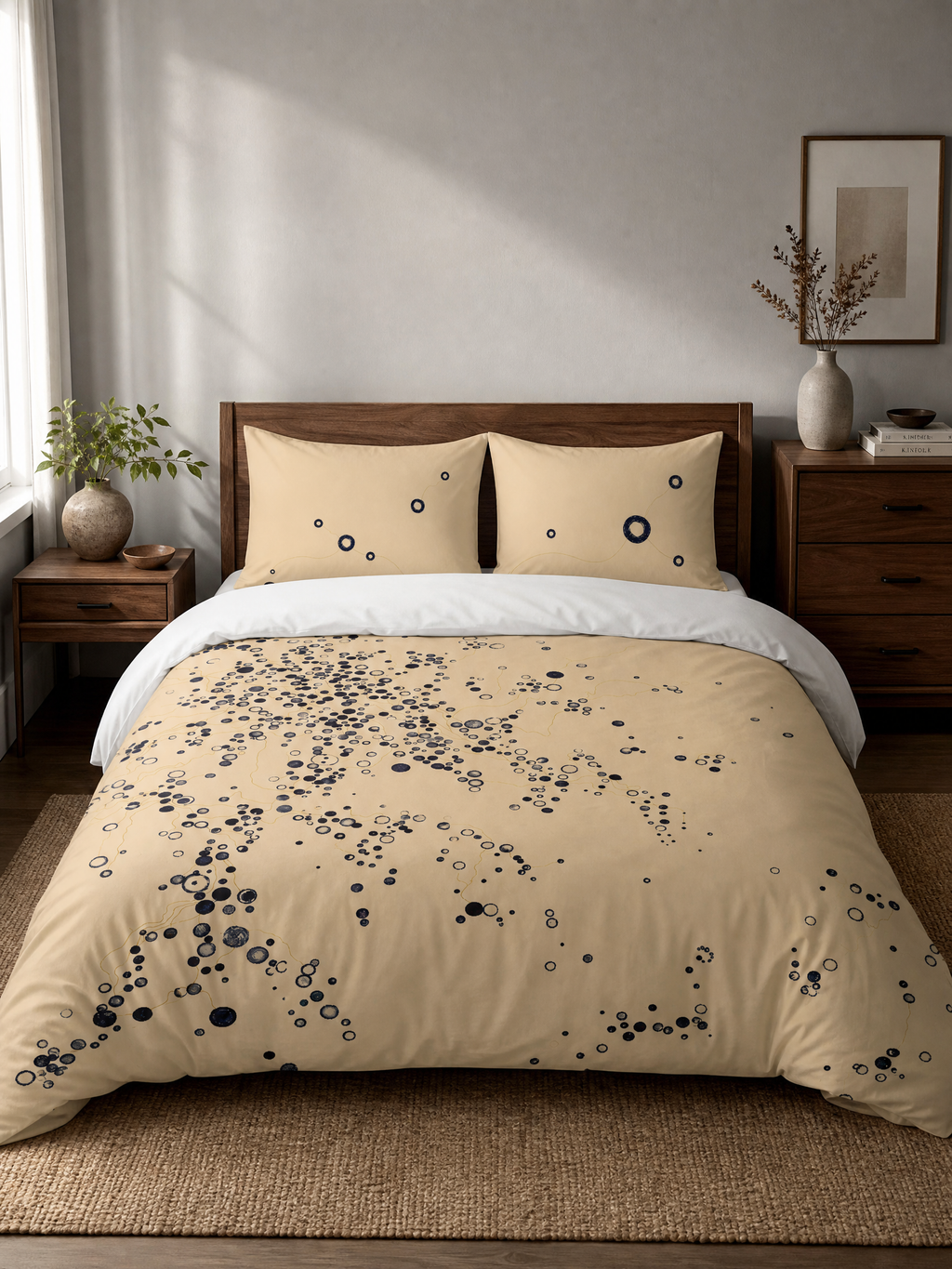 Thirteen Remaining | Duvet Set · 100% Organic Cotton Sateen