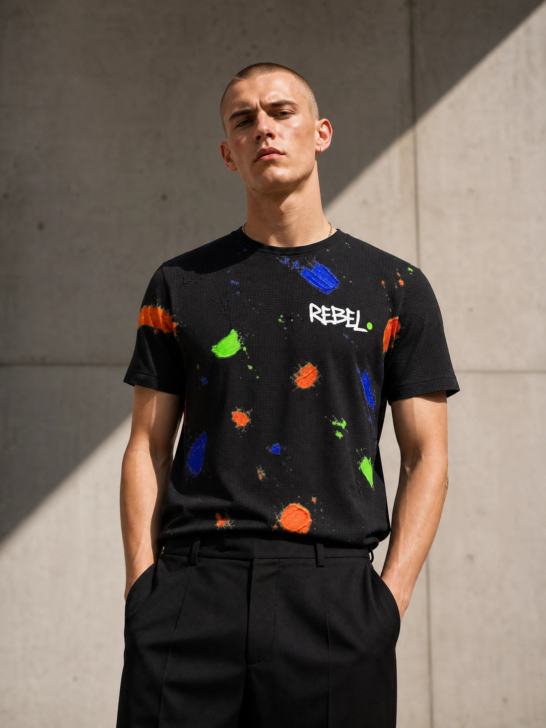 KROWN Archive Print Tee | Cut-and-Sew All-Over