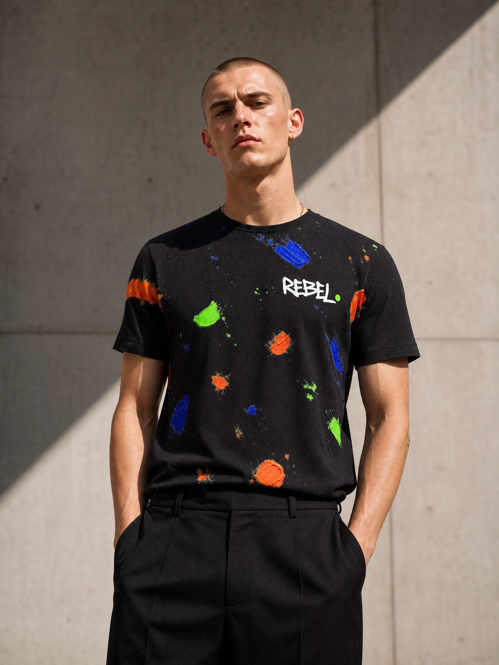 KROWN Archive Print Tee | Cut-and-Sew All-Over