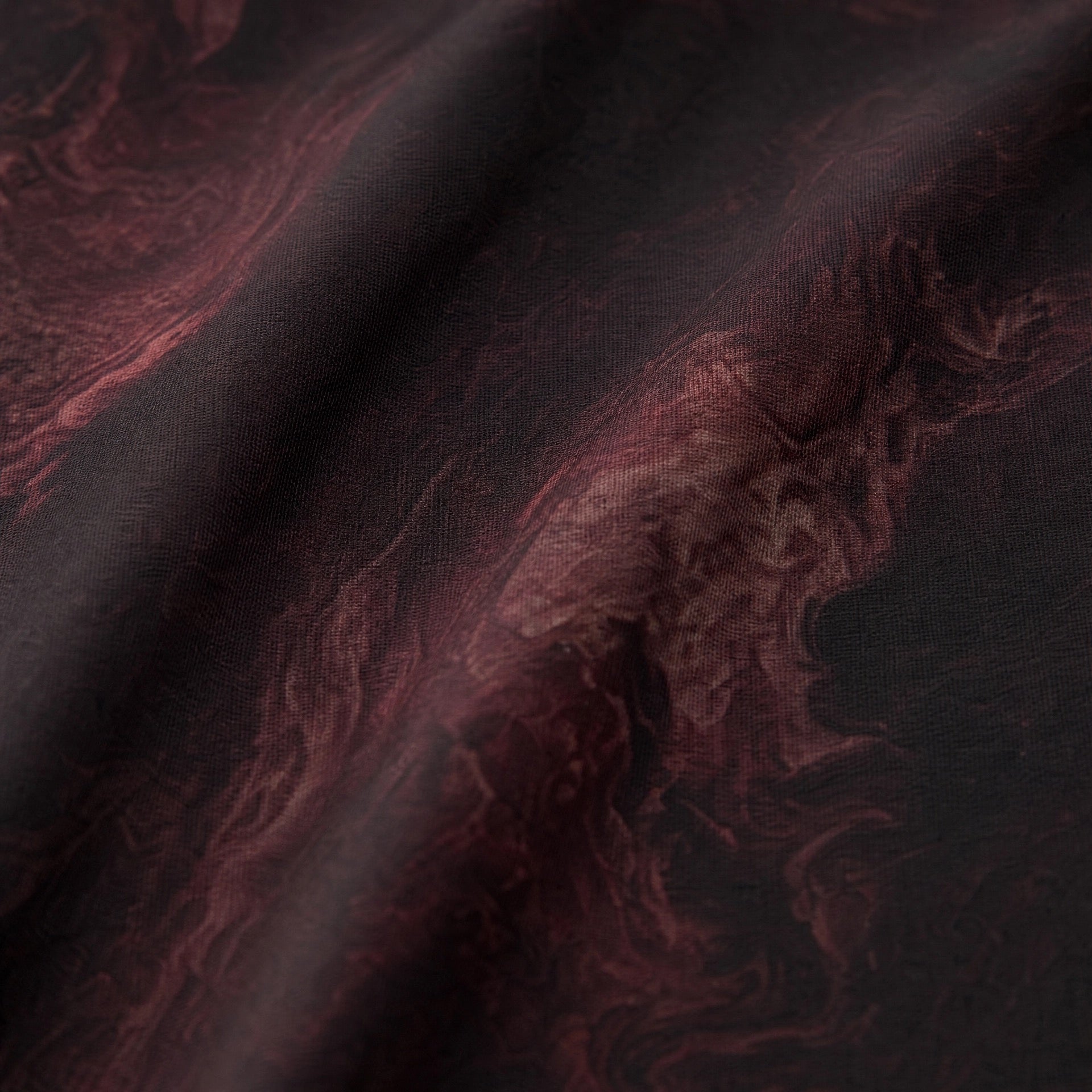 KROWN Wrap Dress | Crimson Nebula — Long