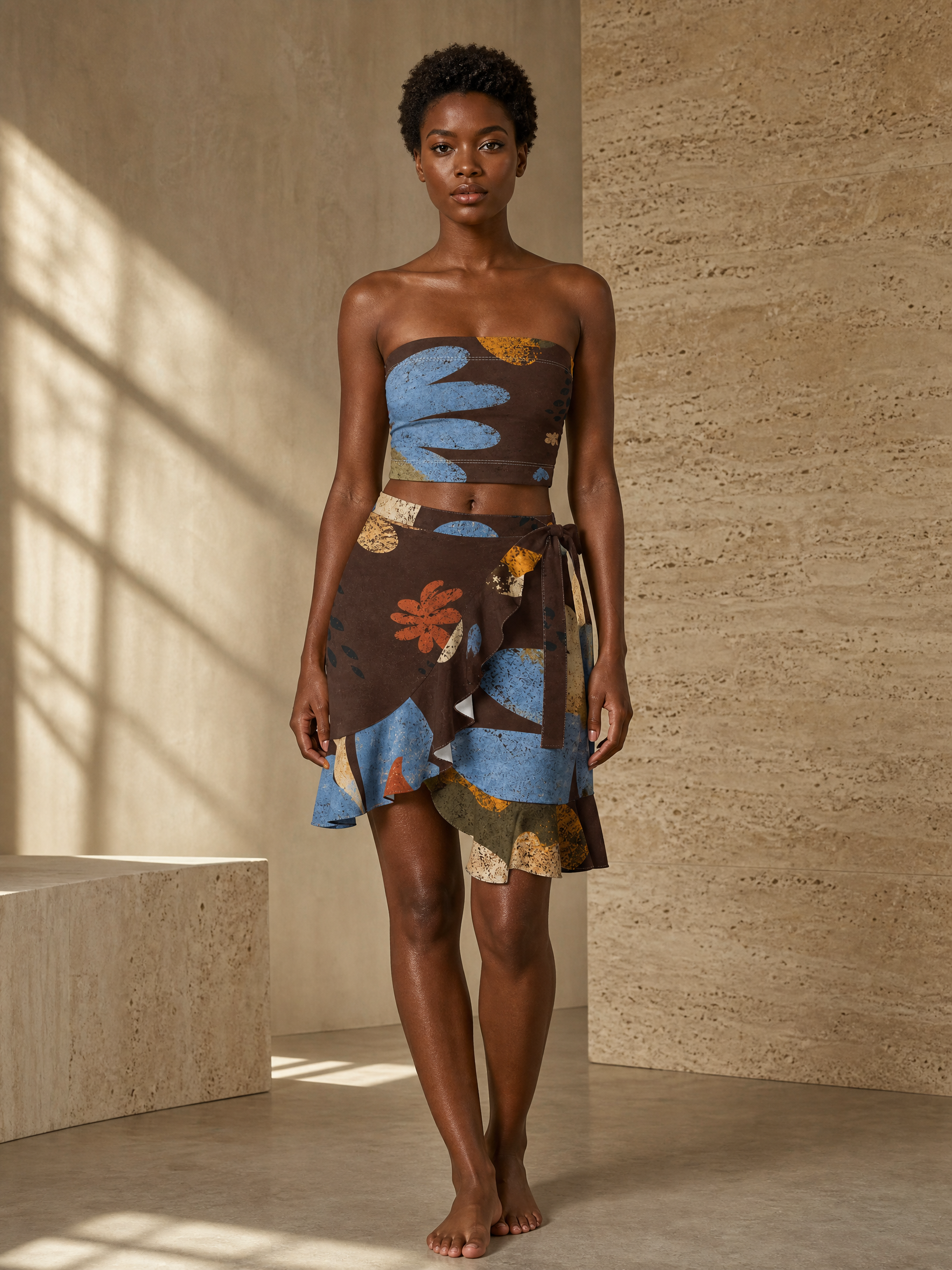 KROWN Flounce Skirt | Stamped Garden — Winter 2027