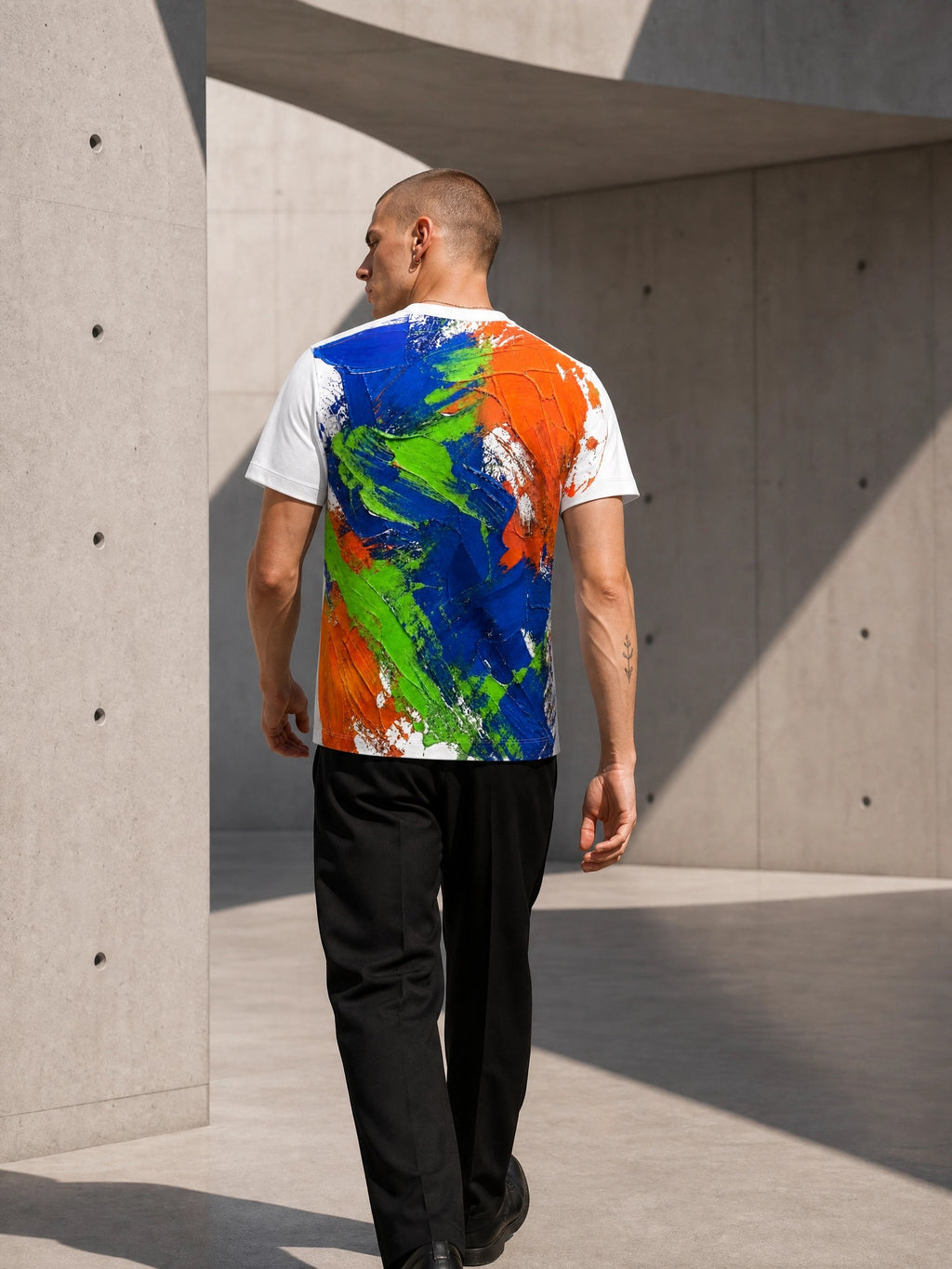 KROWN Archive Print Tee | Cut-and-Sew All-Over