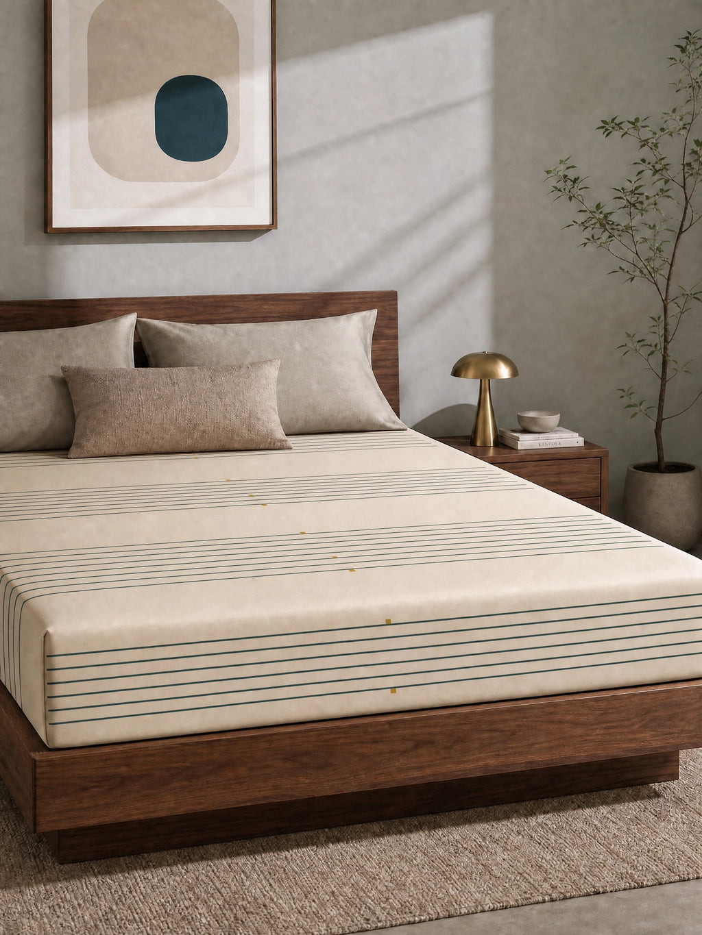 Document LXVI | Fitted Sheet · 100% Organic Cotton Sateen