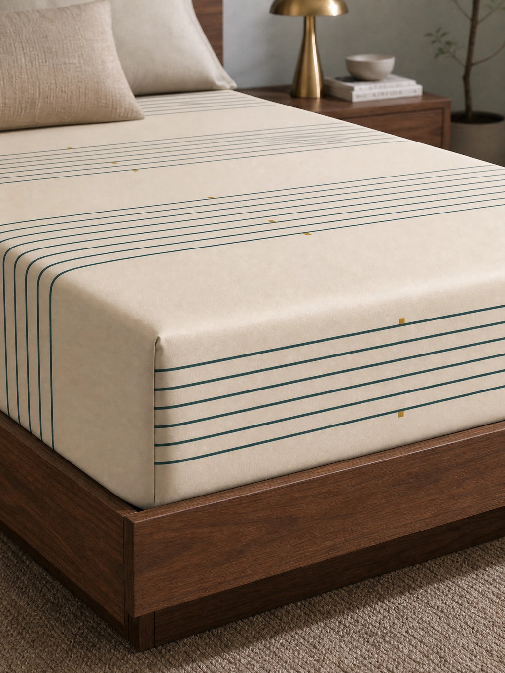 Document LXVI | Fitted Sheet · 100% Organic Cotton Sateen