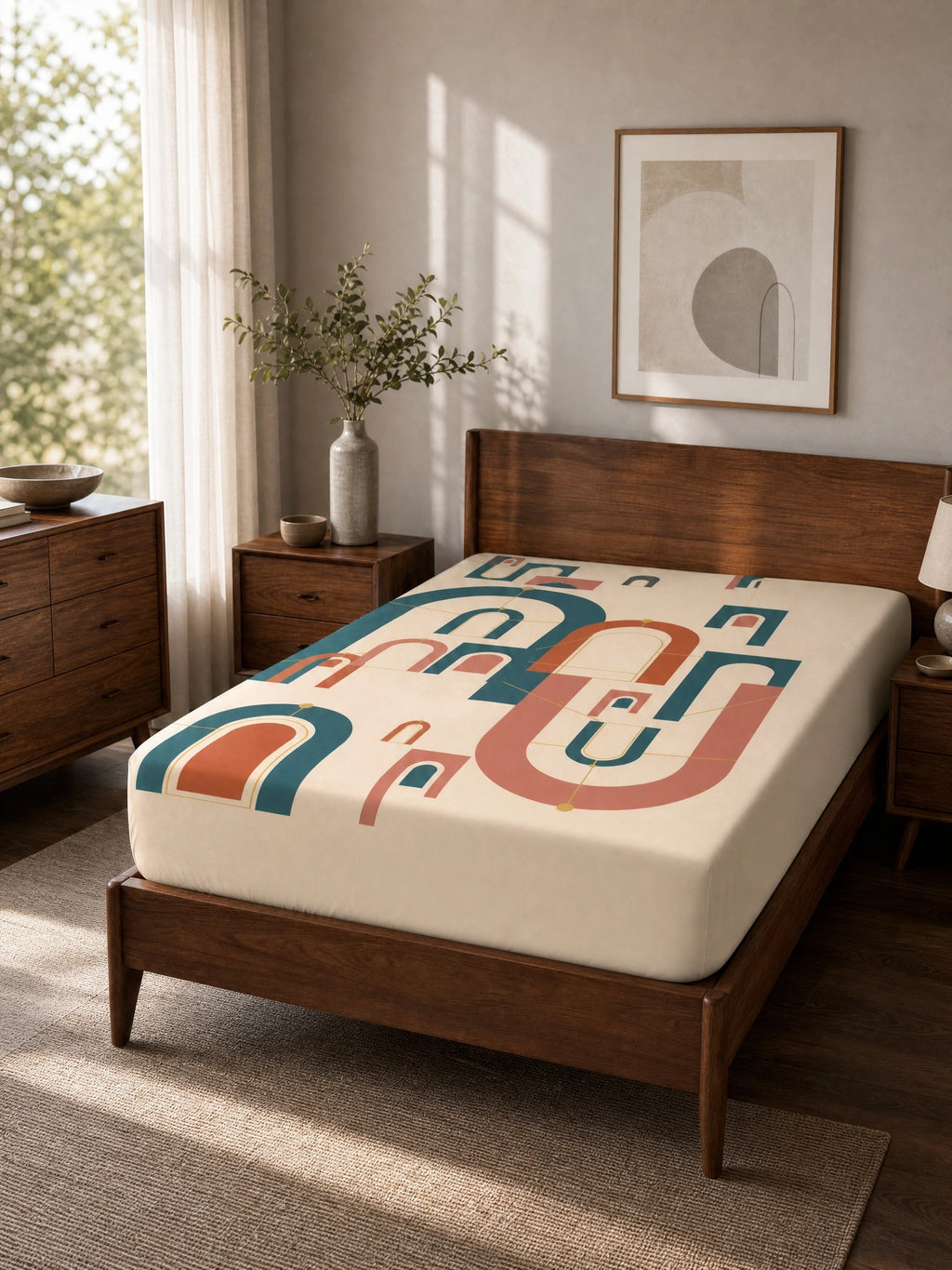 Every Arch | Fitted Sheet · 100% Organic Cotton Sateen