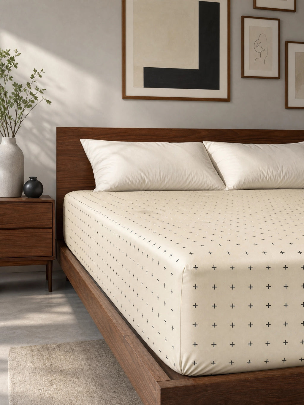 Someone Else's Count | Fitted Sheet · 100% Organic Cotton Sateen