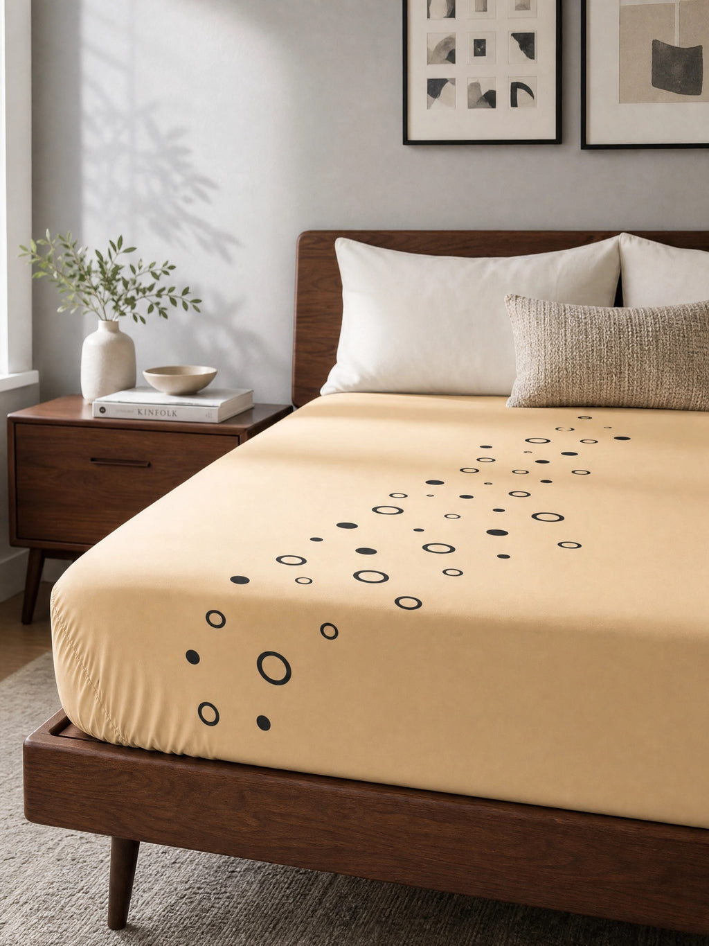 The Trail | Fitted Sheet · 100% Organic Cotton Sateen