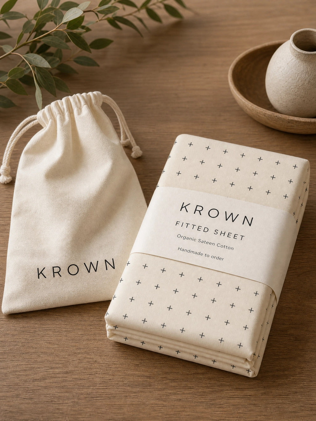 Someone Else's Count | Fitted Sheet · 100% Organic Cotton Sateen