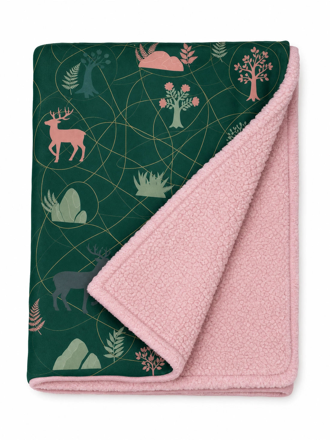 The Web | Sherpa Throw · Pink