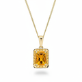 Solstice | Citrine Pendant