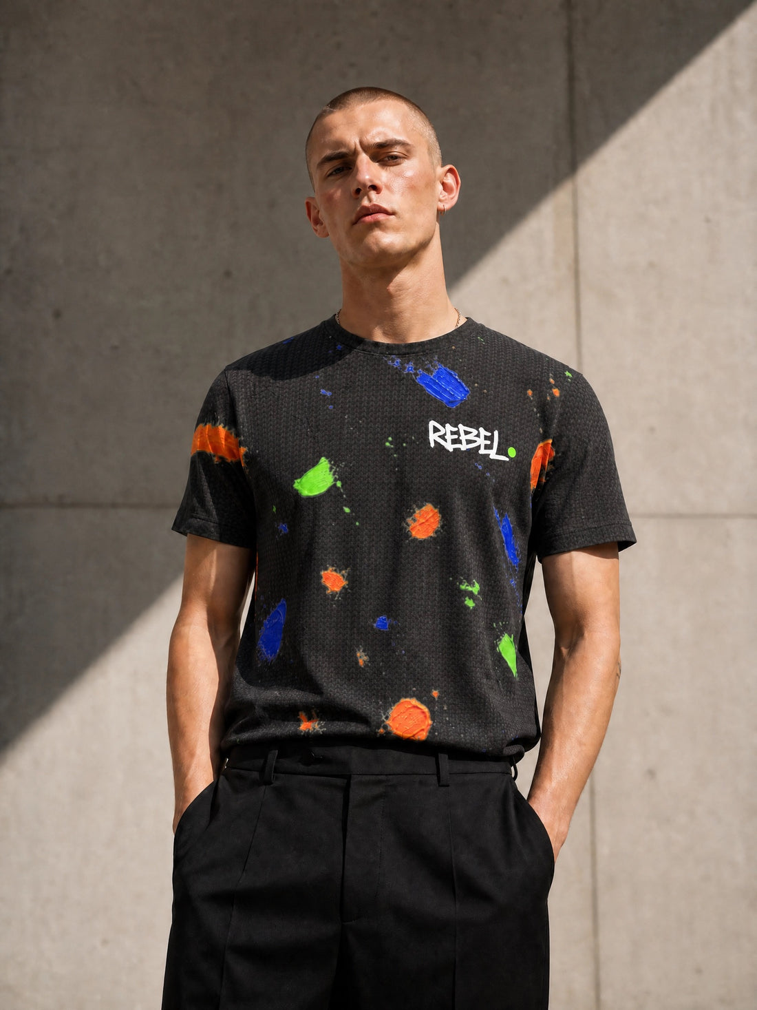 KROWN Archive Print Tee | Cut-and-Sew All-Over