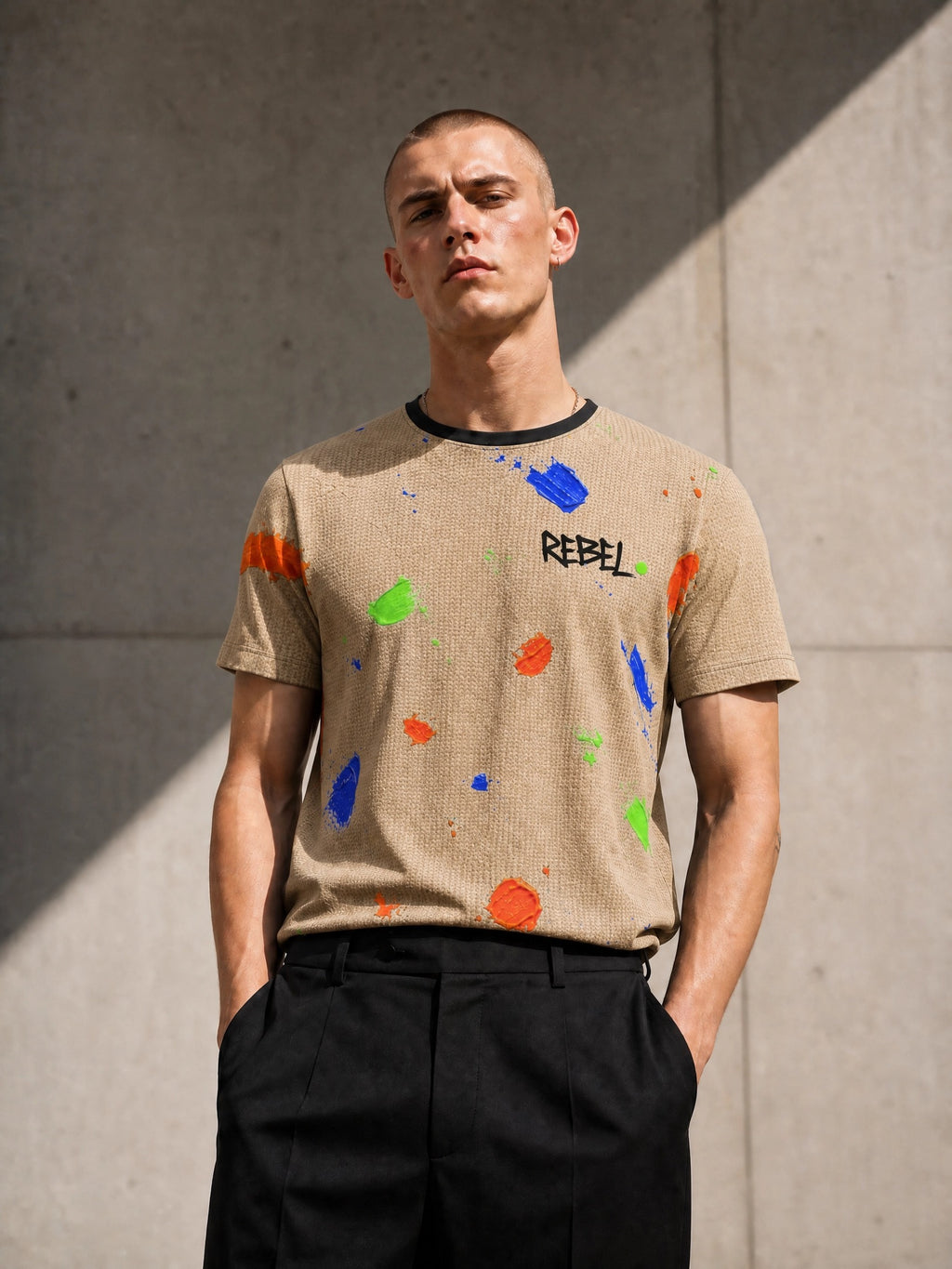 KROWN Archive Print Tee | Cut-and-Sew All-Over