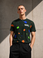 KROWN Archive Print Tee | Cut-and-Sew All-Over