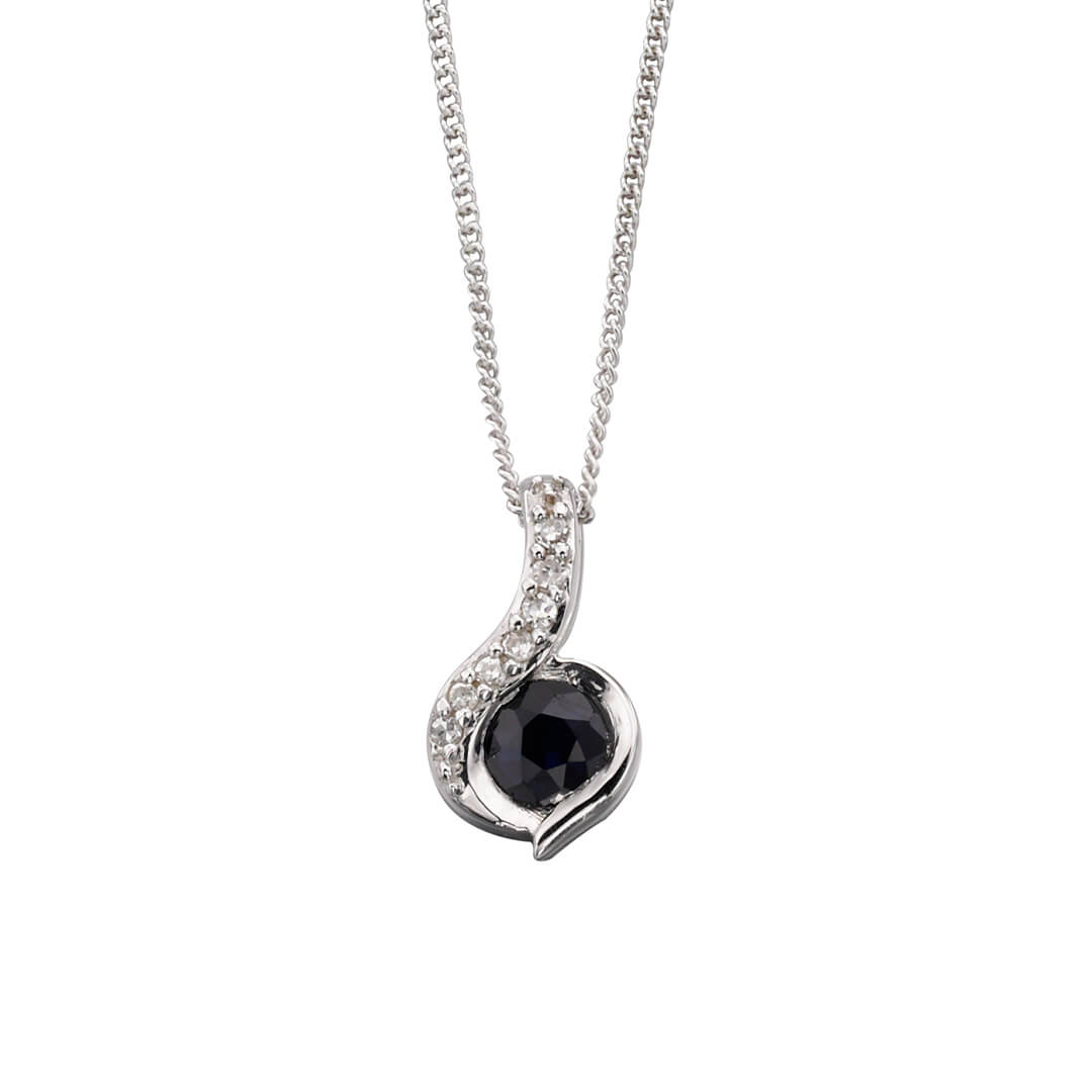 The Meridian | Sapphire Pendant