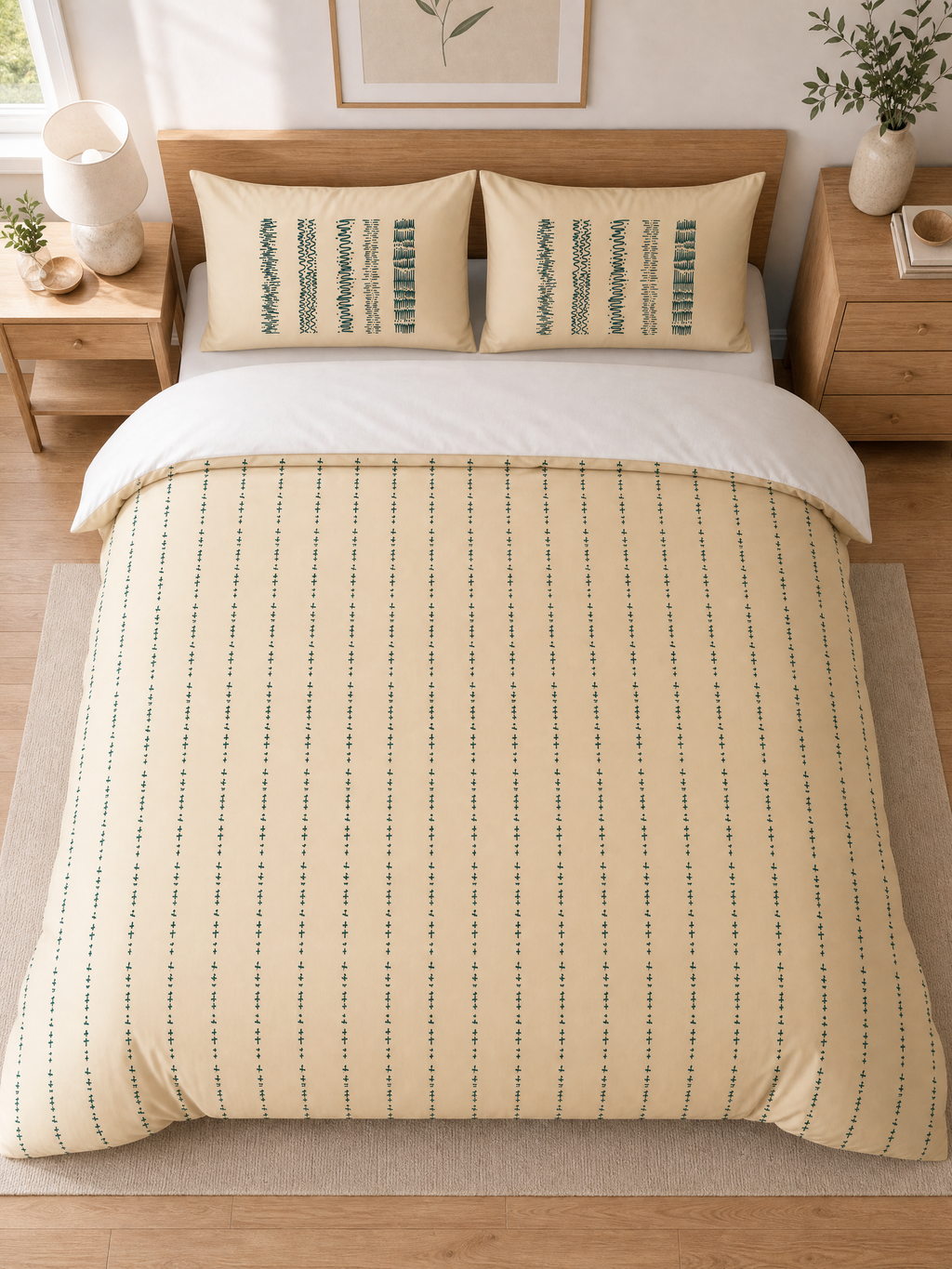 One Frequency | Duvet Set · 100% Organic Cotton Sateen