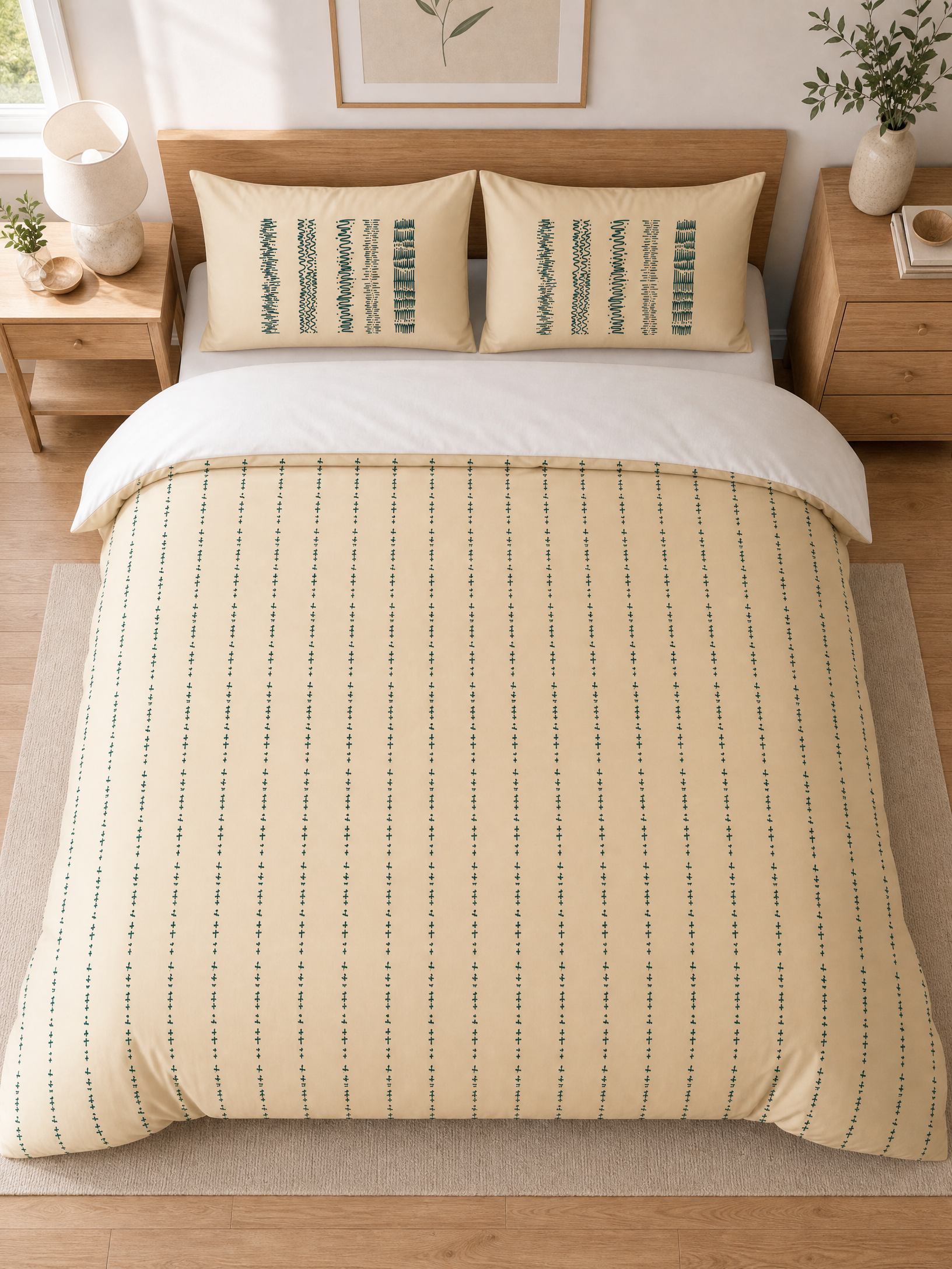 One Frequency | Duvet Set · 100% Organic Cotton Sateen