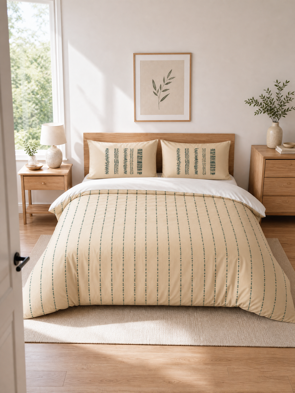 One Frequency | Duvet Set · 100% Organic Cotton Sateen